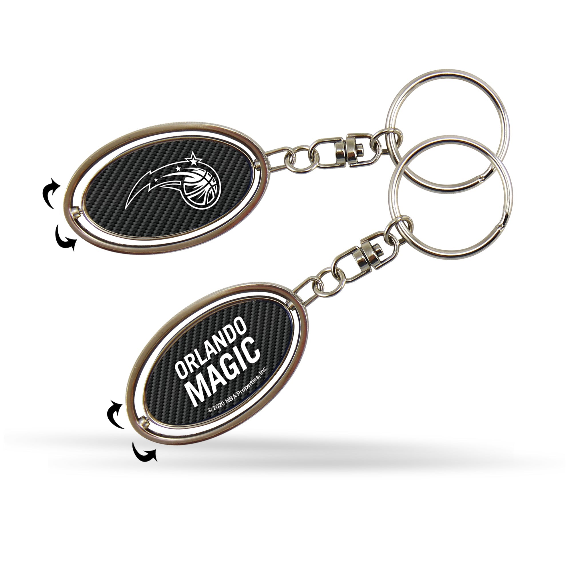 Magic - Carbon Fiber Design - Spinner Keychain